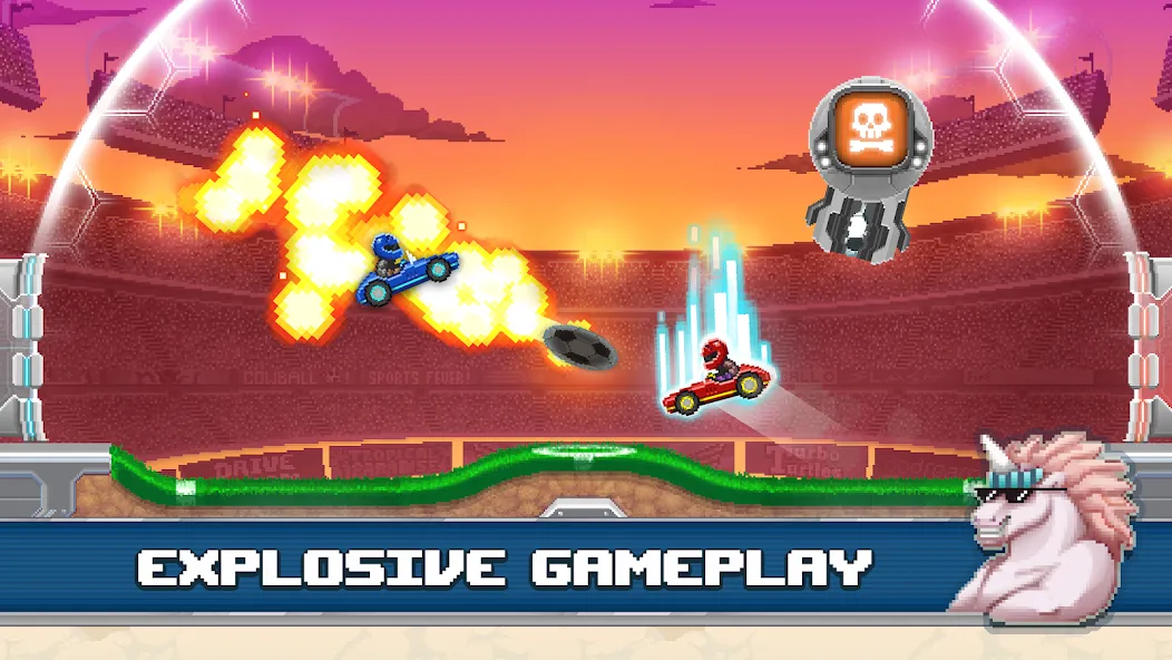 Drive Ahead! Sports [МОД Много денег] APK Android Screenshot 1