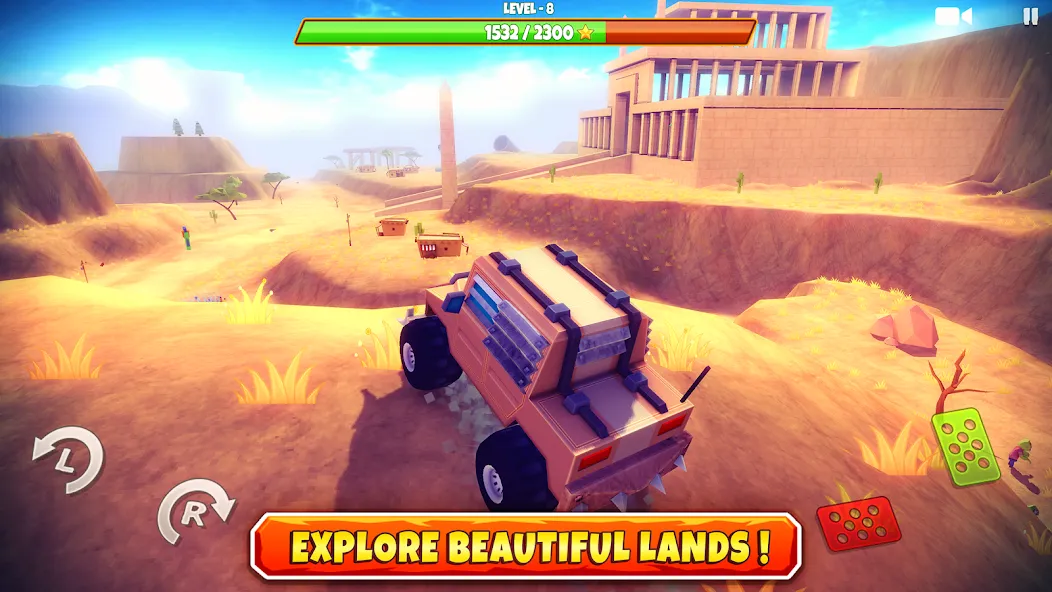 Zombie Offroad Safari (Зомби оффроуд сафари) [МОД Mega Pack] APK Android Screenshot 1
