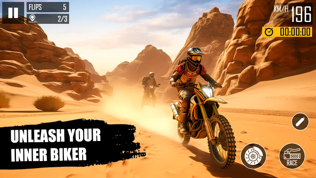 Ultimate Bike Stunt: Bike Game (Ультимейт Байк Стант) [МОД Все открыто] APK Android Screenshot 1