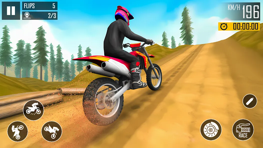 Ultimate Bike Stunt: Bike Game (Ультимейт Байк Стант) [МОД Все открыто] APK Android Screenshot 5