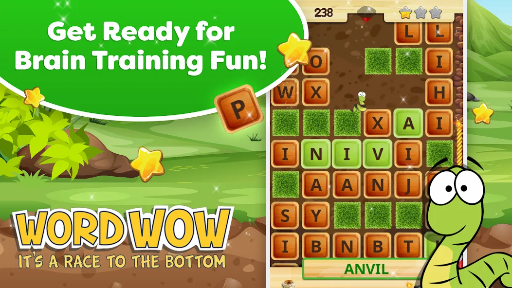 Word Wow - Brain training fun (Ворд Вау) [МОД Unlocked] APK Android Screenshot 1