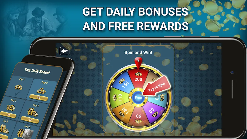 Blot Belote Coinche Online [МОД Premium] APK Android Screenshot 4