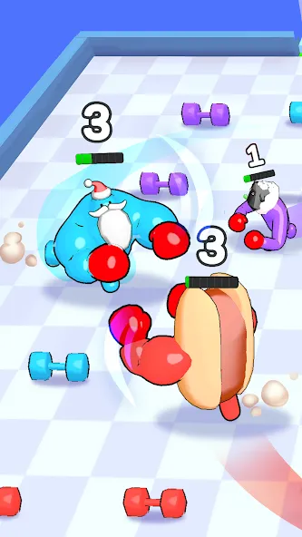 Punchy Race: Run & Fight Game (Панчи Рейс) [МОД Все открыто] APK Android Screenshot 4