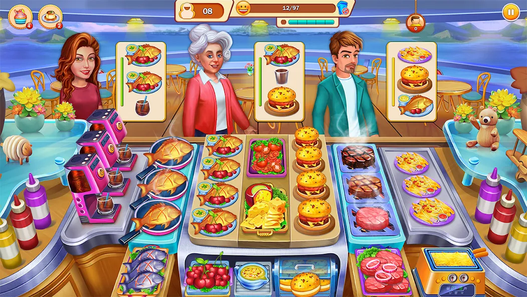 Food Cooking: Chef Restaurant [МОД Меню] APK Android Screenshot 3