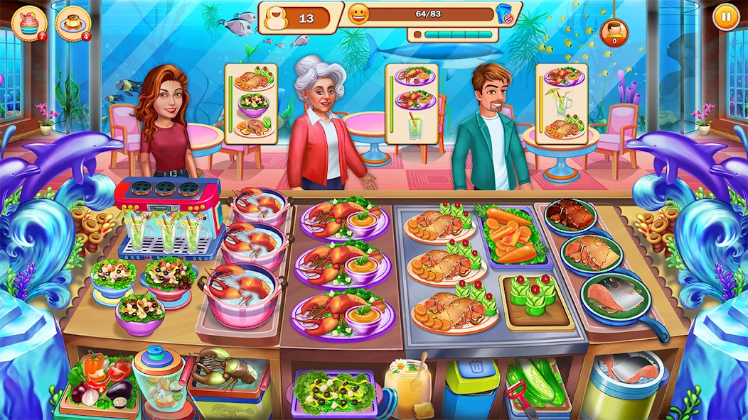 Food Cooking: Chef Restaurant [МОД Меню] APK Android Screenshot 4