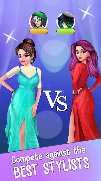 Fashion Stylist Makeup Dressup [МОД Mega Pack] APK Android Screenshot 1