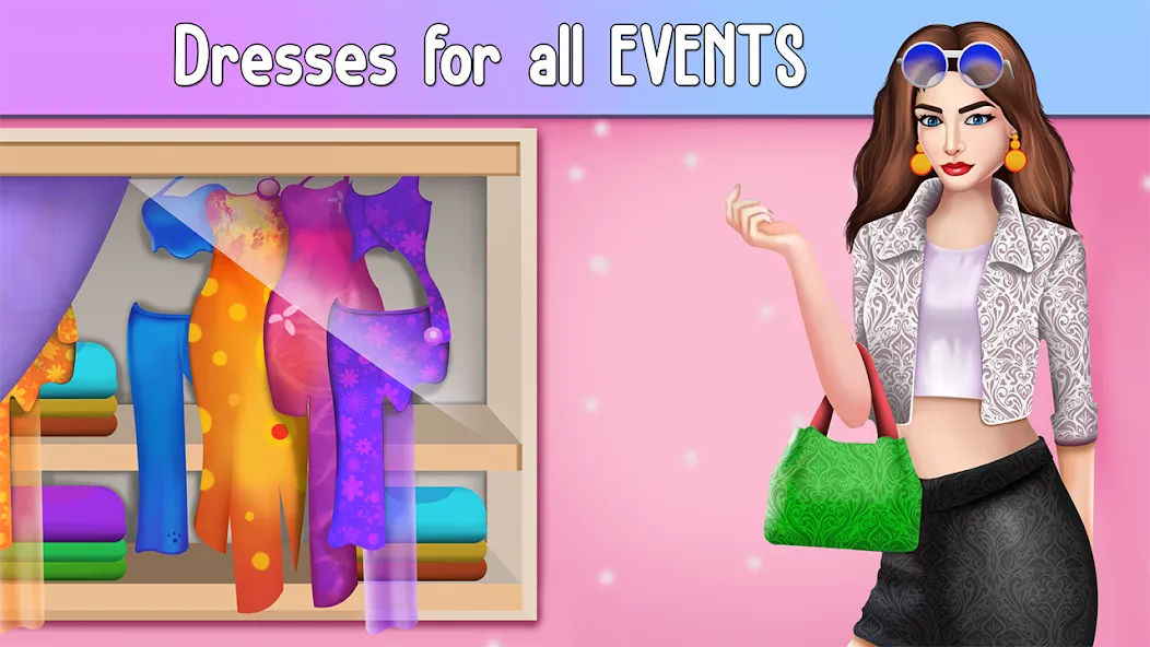 Fashion Stylist Makeup Dressup [МОД Mega Pack] APK Android Screenshot 5
