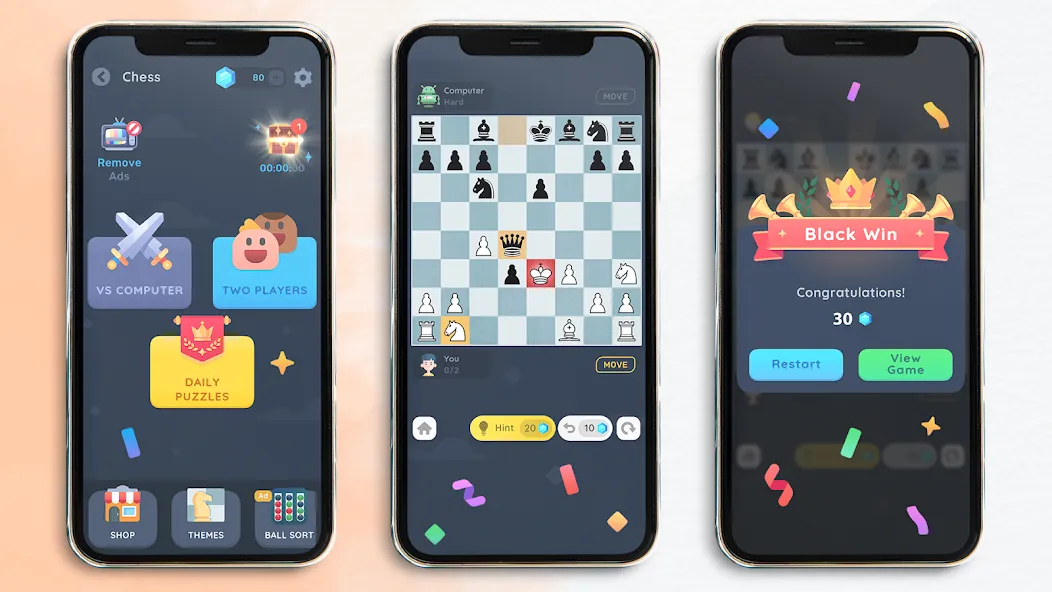 Chess: Classic Board Game [МОД Unlocked] APK Android Screenshot 1