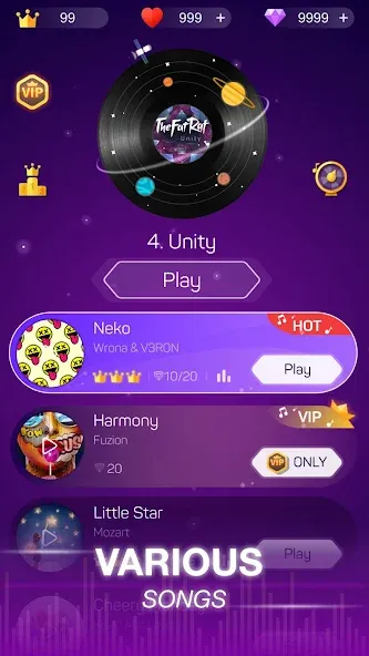 Dot n Beat [МОД Premium] APK Android Screenshot 2