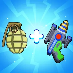 Merge Weapons：Air Island TD [МОД Все открыто] APK Android