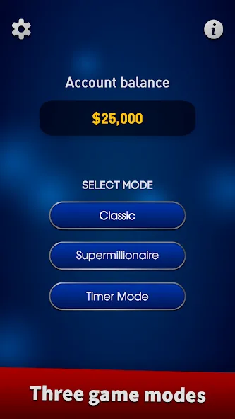 Millionaire 2024 Trivia Quiz [МОД Бесконечные монеты] APK Android Screenshot 2