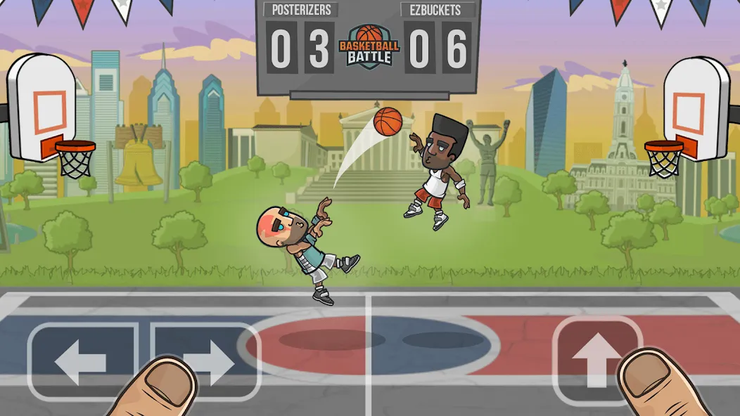 Basketball Battle [МОД Меню] APK Android Screenshot 1
