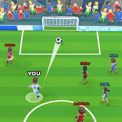 Soccer Battle -  PvP Football [МОД Бесконечные монеты] APK Android