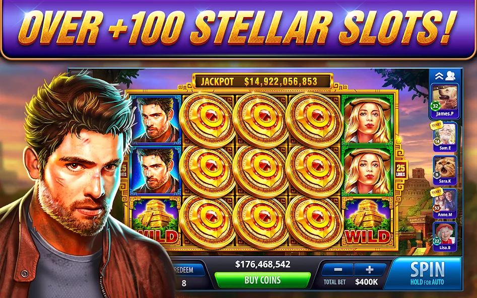 Take 5 Vegas Casino Slot Games (Тейк 5 Вегас Казино Слот игры) [МОД Бесконечные монеты] APK Android Screenshot 1