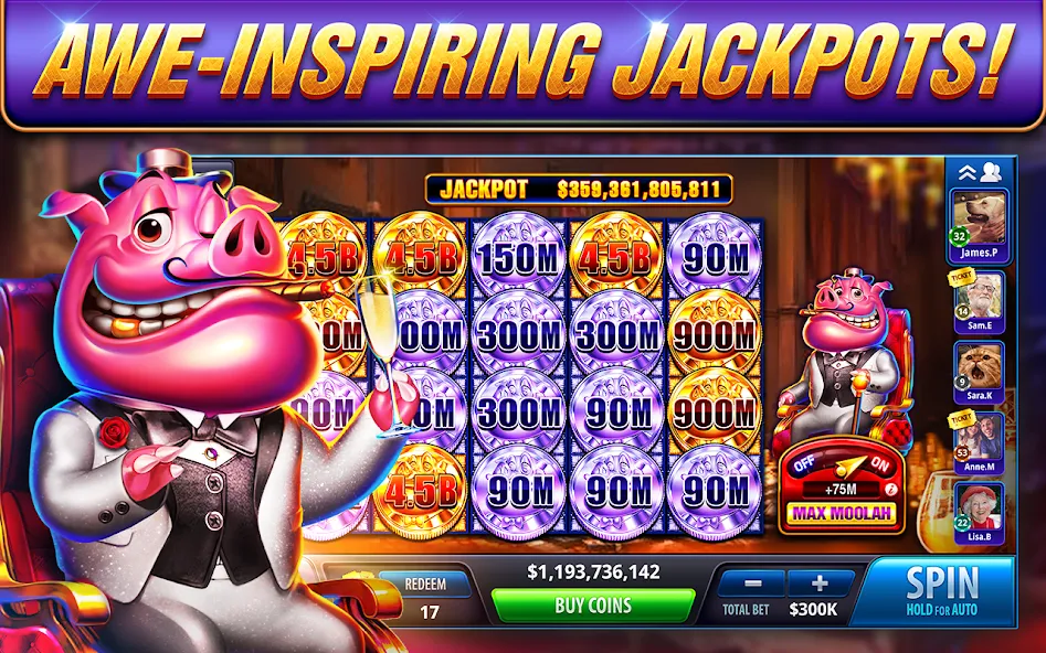 Take 5 Vegas Casino Slot Games (Тейк 5 Вегас Казино Слот игры) [МОД Бесконечные монеты] APK Android Screenshot 3
