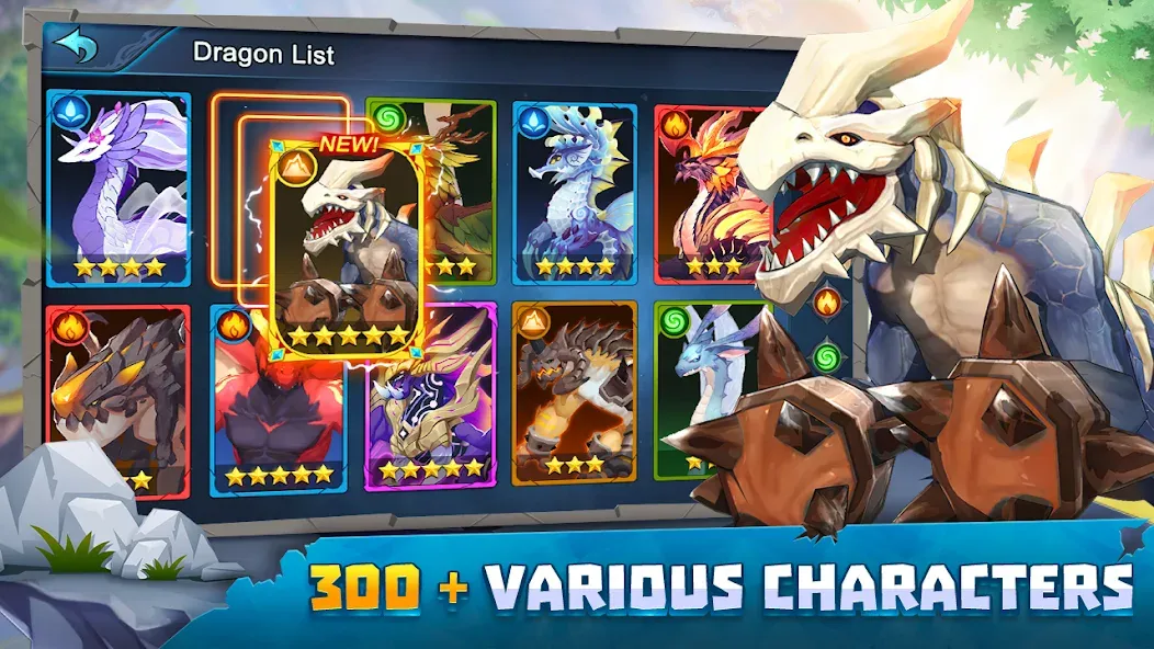Summon Dragons (Саммон Драгонс) [МОД Mega Pack] APK Android Screenshot 3