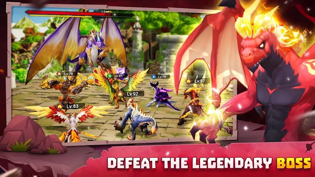 Summon Dragons (Саммон Драгонс) [МОД Mega Pack] APK Android Screenshot 4