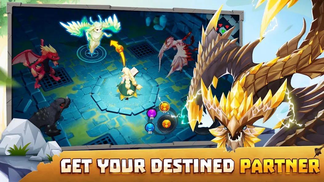 Summon Dragons (Саммон Драгонс) [МОД Mega Pack] APK Android Screenshot 5