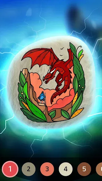 Rock Art - 3D Color by Number (Рок Арт) [МОД Бесконечные монеты] APK Android Screenshot 5