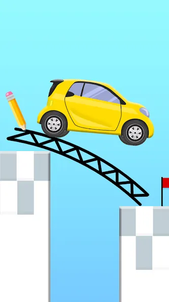 Draw 2 Bridge: Draw Save Car (Дроу 2 Бридж) [МОД Много денег] APK Android Screenshot 5