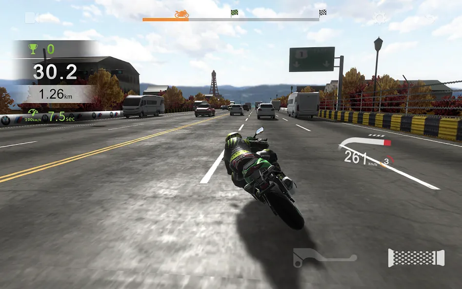 Real Moto Traffic (Реал Мото Трафик) [МОД Много денег] APK Android Screenshot 4