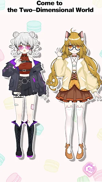 Vlinder Princess Dress up game [МОД Mega Pack] APK Android Screenshot 2