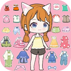 YOYO Doll Anime Dress Up Game (ЙОЙО) [МОД Бесконечные монеты] APK Android