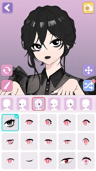 Vlinder Avatar Maker: dress up [МОД Все открыто] APK Android Screenshot 5