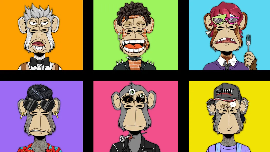 Bored Ape Creator - NFT Art (Боред Эйп Криэйтор) [МОД Mega Pack] APK Android Screenshot 4