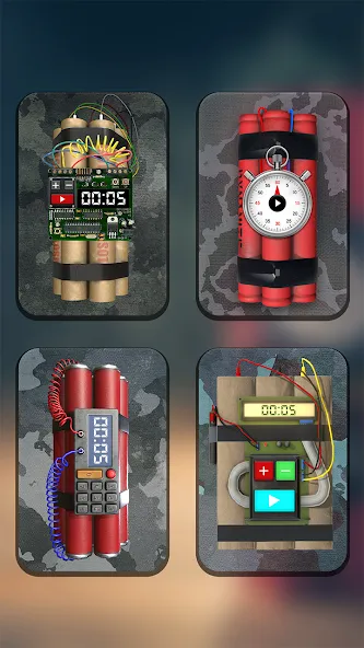 Time Bomb Broken Screen Prank (Тайм Бомб Брокен Скрин Пранк) [МОД Все открыто] APK Android Screenshot 1