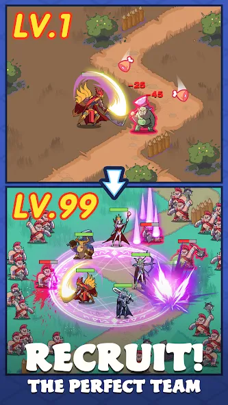 Dawn Heroes (Дон) [МОД Unlocked] APK Android Screenshot 3
