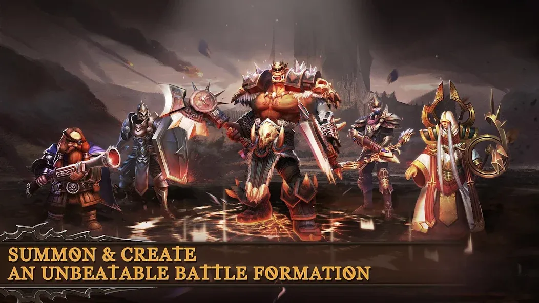 Dungeon & Heroes: 3D RPG [МОД Бесконечные монеты] APK Android Screenshot 3