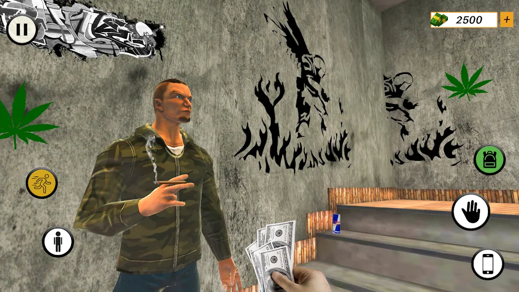 Drug Mafia 3d Weed Mafia Games [МОД Много денег] APK Android Screenshot 2