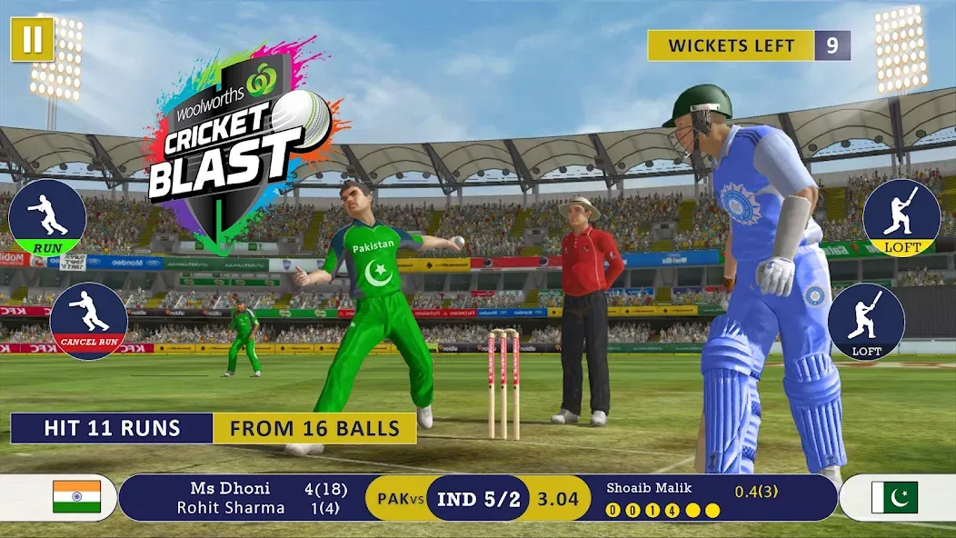 World Cricket Games Offline [МОД Unlocked] APK Android Screenshot 2