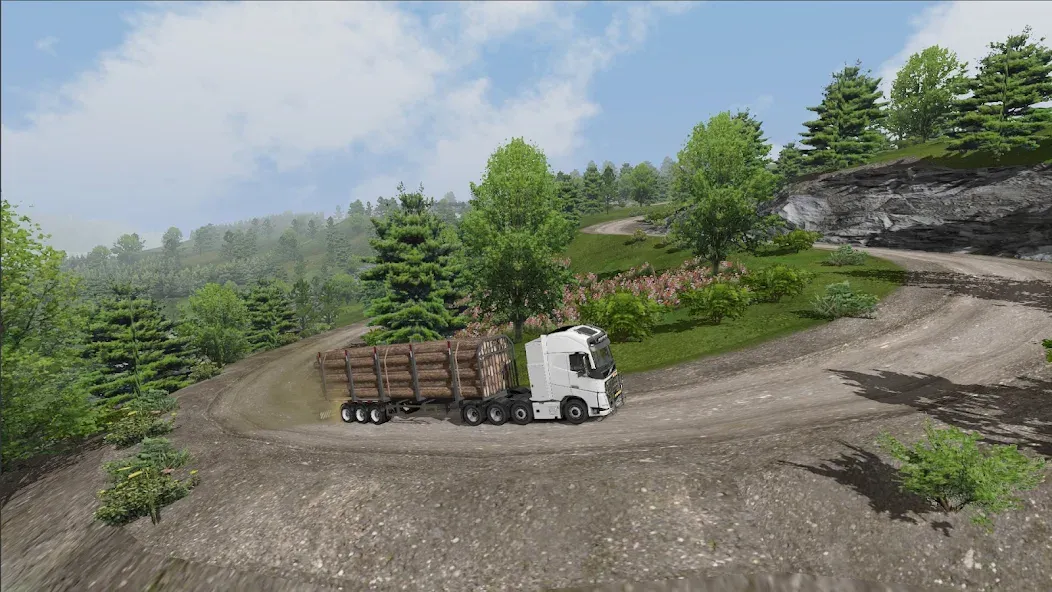 Universal Truck Simulator (Юниверсал Трак Симулятор) [МОД Все открыто] APK Android Screenshot 2
