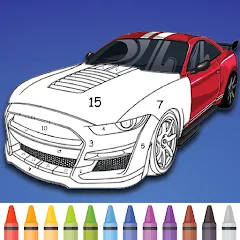 Cars Color By Number (Цветные машины по номерам) [МОД Меню] APK Android