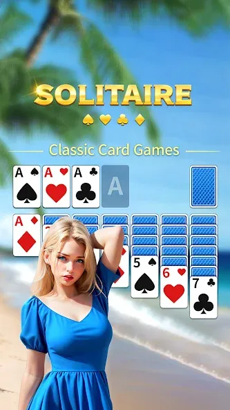 Solitaire Classic:Card Game (Солитер Классик) [МОД Бесконечные монеты] APK Android Screenshot 1