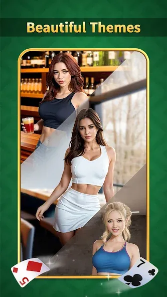 Solitaire Classic:Card Game (Солитер Классик) [МОД Бесконечные монеты] APK Android Screenshot 4