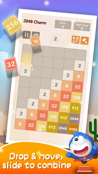 Number Charm: Slide Puzzle (Две тысячи сорок восемь) [МОД Premium] APK Android Screenshot 5