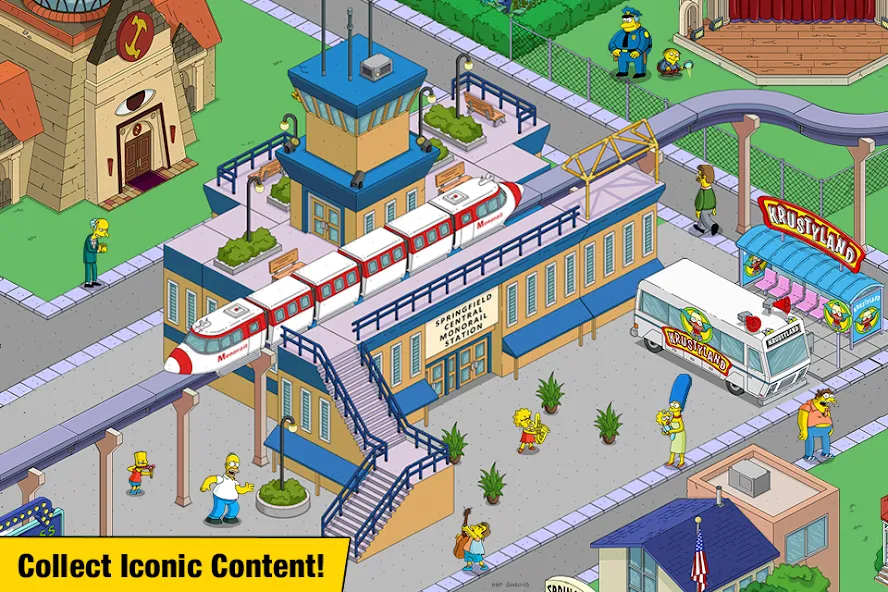 The Simpsons™:  Tapped Out (Зе Симпсонс) [МОД Бесконечные монеты] APK Android Screenshot 3