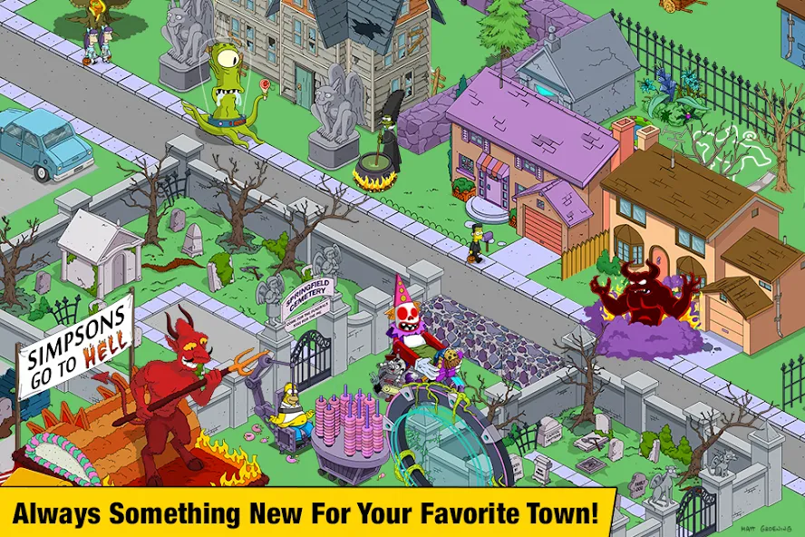 The Simpsons™:  Tapped Out (Зе Симпсонс) [МОД Бесконечные монеты] APK Android Screenshot 4