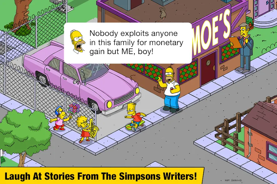 The Simpsons™:  Tapped Out (Зе Симпсонс) [МОД Бесконечные монеты] APK Android Screenshot 5