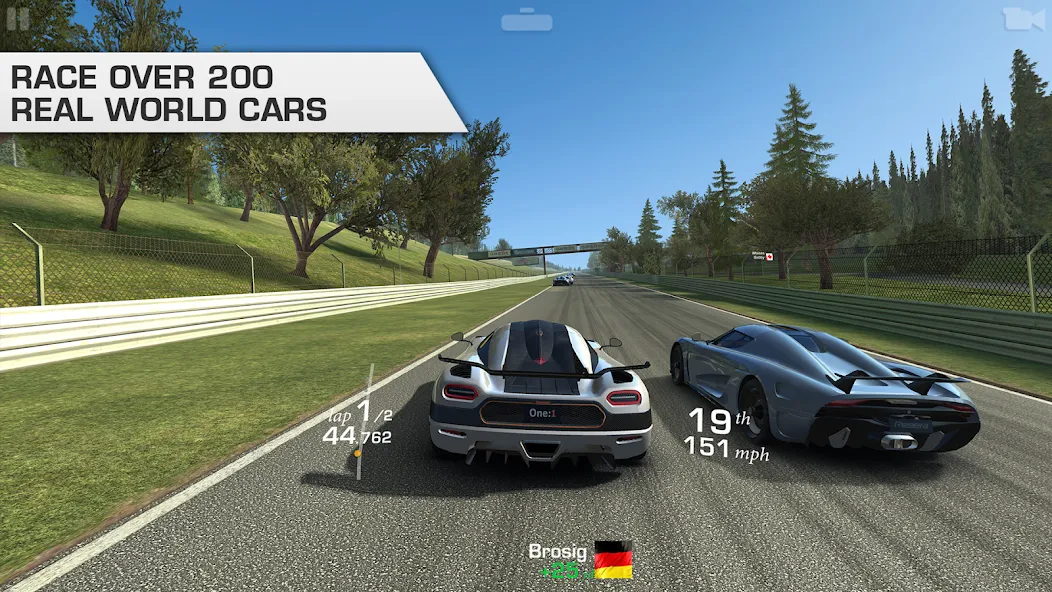 Real Racing  3 (Риал Рейсинг 3) [МОД Mega Pack] APK Android Screenshot 2