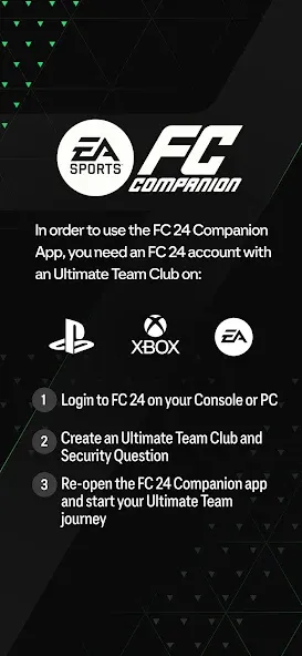 EA SPORTS FC™ 24 Companion (ИЭ СПОРТС ФИФА 23 Компаньон) [МОД Premium] APK Android Screenshot 1