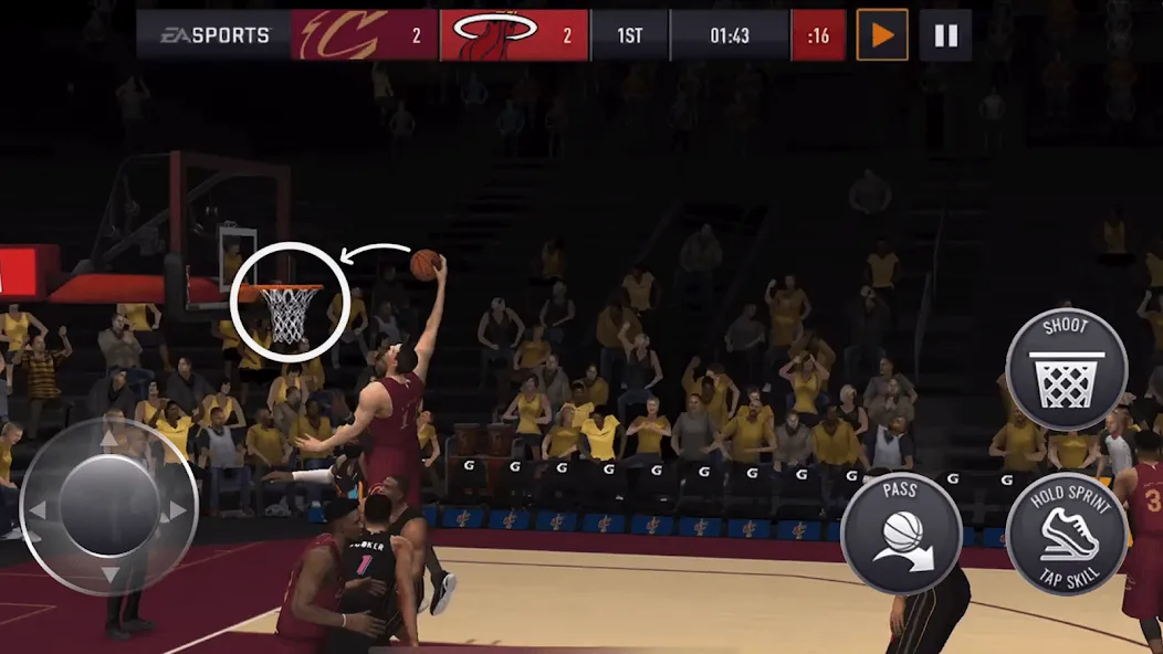 NBA LIVE Mobile Basketball (НБА Лайв Мобайл) [МОД Много денег] APK Android Screenshot 4
