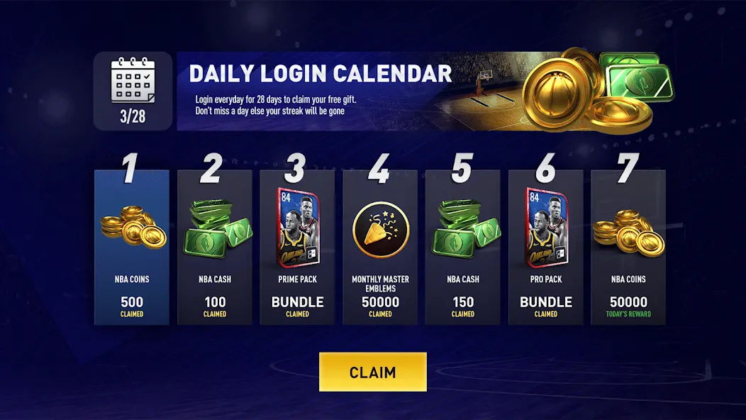 NBA LIVE Mobile Basketball (НБА Лайв Мобайл) [МОД Много денег] APK Android Screenshot 5