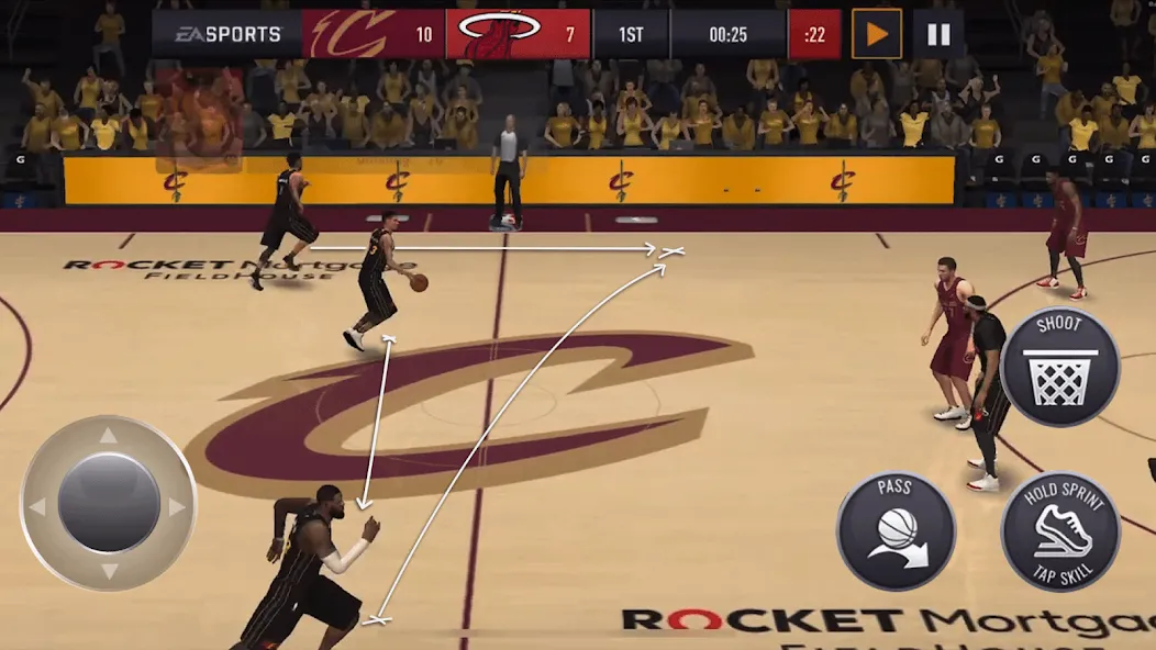 NBA Live Asia (НБА Лайв) [МОД Mega Pack] APK Android Screenshot 2