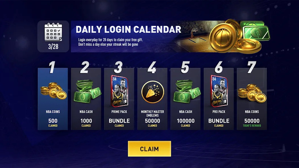 NBA Live Asia (НБА Лайв) [МОД Mega Pack] APK Android Screenshot 5