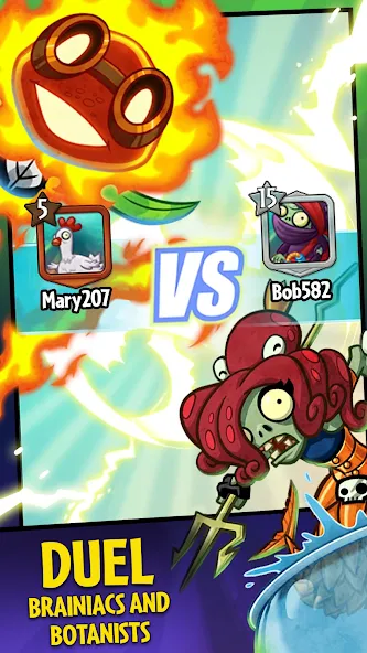 Plants vs. Zombies™ Heroes [МОД Много денег] APK Android Screenshot 3