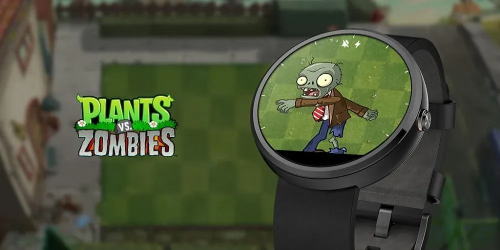 Plants vs. Zombies™ Watch Face [МОД Unlocked] APK Android Screenshot 1